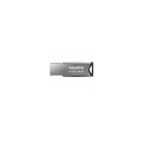 Memoria USB Adata UV250, 16GB, USB 2.0, Plata
