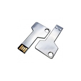Memoria USB BRobotix 207768, 16GB, USB 2.0, Plata