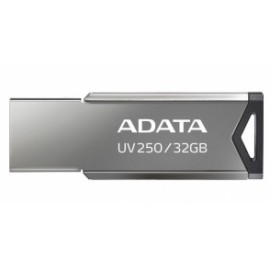 Memoria USB Adata UV250, 32GB, USB 2.0, Plata