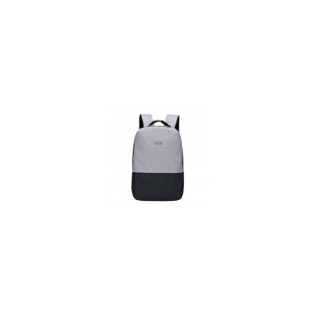 Ghia Mochila GM-014 para Laptop 15.6", Negro/Gris