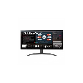 Monitor LG 26WQ500 LED 26", Full HD, Ultra Wide, FreeSync, 75Hz, HDMI, Negro