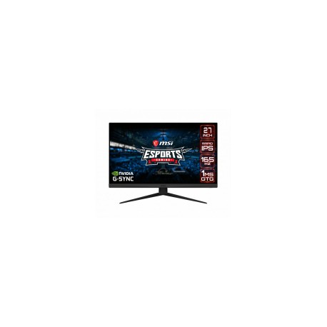 Monitor Gamer MSI Optix G273QF LCD 27", Quad HD, Widescreen, G-Sync, 165Hz, HDMI, Negro