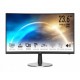 Monitor Curvo  MSI PRO MP242C LED 23.8", Full HD, Widescreen, 75Hz, HDMI, Bocinas Integradas (2 x 2W), Negro