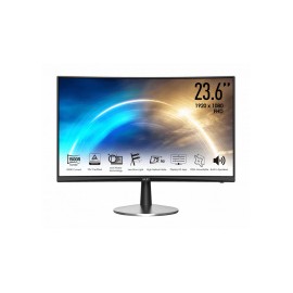 Monitor Curvo  MSI PRO MP242C LED 23.8", Full HD, Widescreen, 75Hz, HDMI, Bocinas Integradas (2 x 2W), Negro