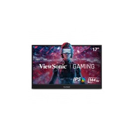 Monitor Gamer Portátil ViewSonic VX1755 LED 17", Full HD, Widescreen, FreeSync, 144Hz, HDMI, Bocinas Integradas (2 x 0.8W), Neg