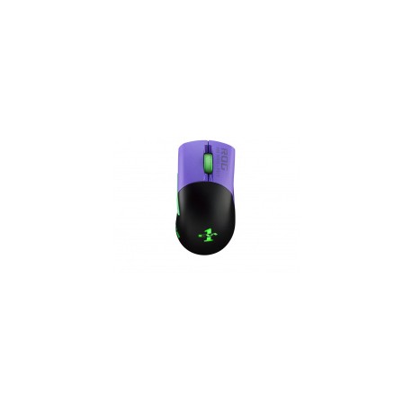 Mouse Gamer ASUS Óptico P517 ROG Keris Wireless EVA Edition, Inalámbrico, USB-C, 16.000DPI, Morado/Negro