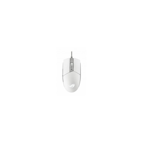 Mouse ASUS Óptico ROG Strix Impact II Moonlight White, Alámbrico, USB, 6200DPI, Blanco