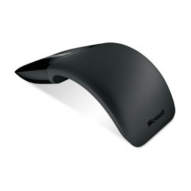 Mouse Ergonómico Microsoft Arc Touch BlueTrack, Inalámbrico, USB, Negro