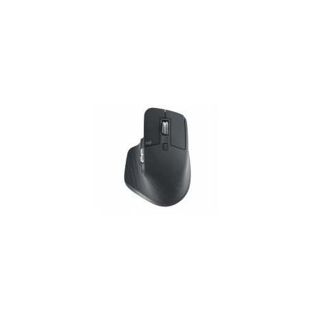 Mouse Ergonómico Logitech Óptico MX Master 3s, Inalámbrico, Bluetooth, 8000DPI, Grafito