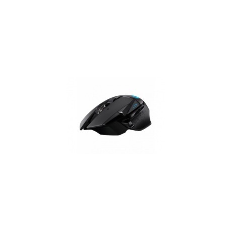 Mouse Ergonómico Logitech Óptico G502 Hero Lightspeed, Inalámbrico, USB, 16000DPI, Negro