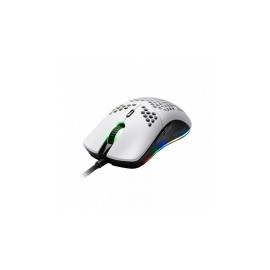 Mouse Gamer Ergonómico Yeyian Óptico Links, Alámbrico, USB, 7200DPI, Blanco