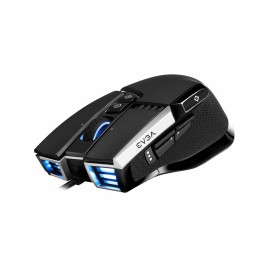 Mouse Gamer Ergonómico EVGA X17, Alámbrico, USB, 16000DPI, Negro ― ¡Compra y participa para ganar una Tarjeta de Video EVGA NVI