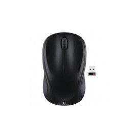 Mouse Ergonómico Logitech Óptico M317, Inalámbrico, USB, Negro