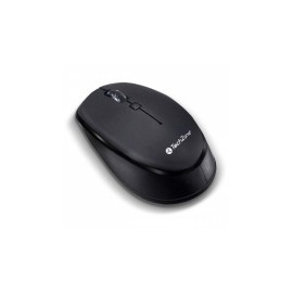 Mouse Ergonómico TechZone Óptico TZ19MOU01-INA, Inalámbrico, USB, 1600DPI, Negro
