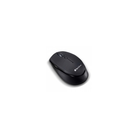 Mouse Ergonómico TechZone Óptico TZ19MOU01-INA, Inalámbrico, USB, 1600DPI, Negro