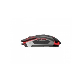 Mouse Gamer Naceb Láser NA-630, Alámbrico, USB, Izquierdo, 2400DPI, Negro/Plata