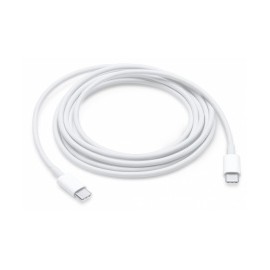 Apple Cable de Carga USB-C Macho - USB-C Macho, 2 Metros, Blanco, para MacBook