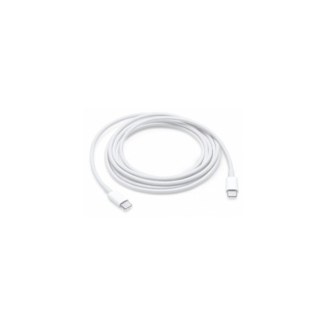 Apple Cable de Carga USB-C Macho - USB-C Macho, 2 Metros, Blanco, para MacBook