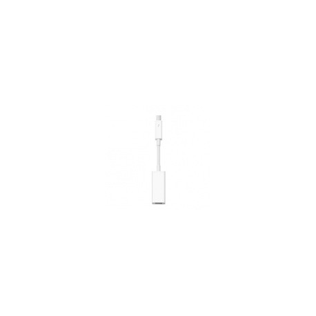 Apple Adaptador Thunderbolt Macho - FireWire Hembra, Blanco, para MacBook Air/Pro
