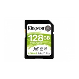 Memoria Flash Kingston Canvas Select Plus, 128GB SDXC UHS-I Clase 10