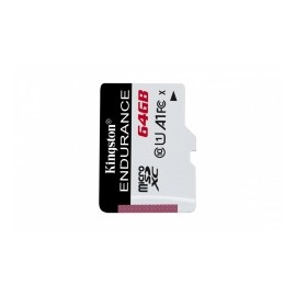 Memoria Flash Kingston Endurance, 64GB MicroSD UHS-I Clase 10