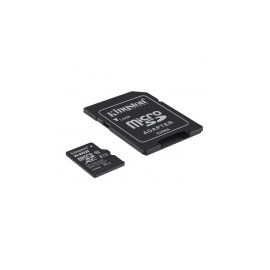 Memoria Flash Kingston MSD-064/MICRO, 64GB MicroSD Clase 10, con Adaptador