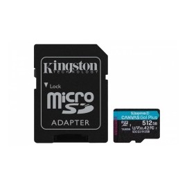 Memoria Flash Kingston Canvas Go! Plus, 512GB MicroSDXC UHS-I Clase 10, con Adaptador