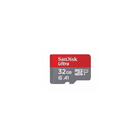 Memoria Flash SanDisk Ultra A1, 32GB MicroSDHC Clase 10, con Adaptador