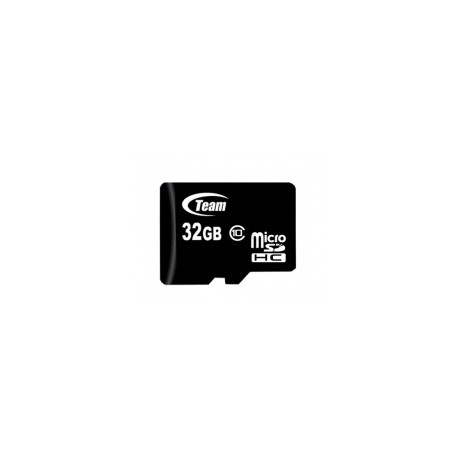 Memoria Flash Team Group TUSDH32GCL1003, 32GB MicroSDHC Clase 10, con Adaptador