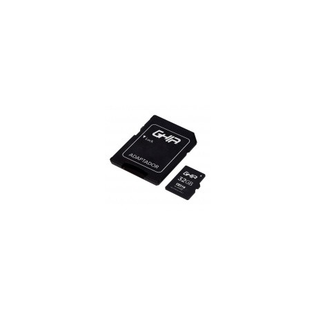 Memoria Flash Ghia, 32GB MicroSDHC, Clase 10, con Adaptador