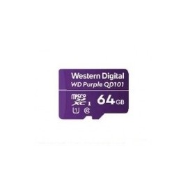 Memoria Flash Western Digital WD Purple SC QD101, 64GB MicroSDHC Clase 10