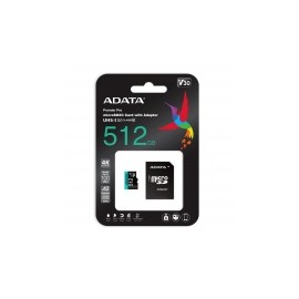 Memoria Flash Adata Premier Pro, 512GB MicroSDXC UHS-I Clase 10, con Adaptador