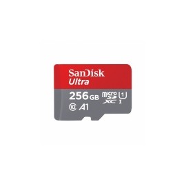 Memoria Flash SanDisk Ultra, 256GB MicroSDXC UHS-I Clase 10, con Adaptador