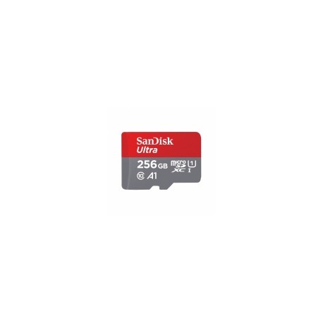 Memoria Flash SanDisk Ultra, 256GB MicroSDXC UHS-I Clase 10, con Adaptador