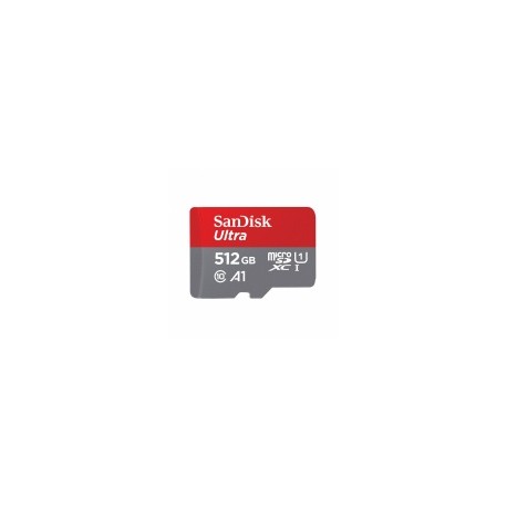 Memoria Flash SanDisk Ultra, 512GB MicroSDXC UHS-I Clase 10, con Adaptador