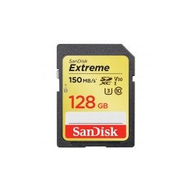 Memoria Flash Sandisk Extreme, 128GB SDXC UHS-I Clase 10