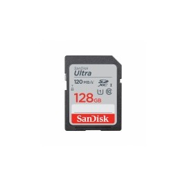 Memoria Flash SanDisk Ultra, 128GB SDHC UHS-I Clase 10