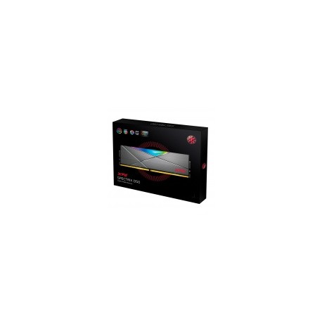 Memoria Ram XPG Spectrix D50 Tungsten Grey DDR4, 3200MHz, 8GB, Non-ECC, CL16, XMP