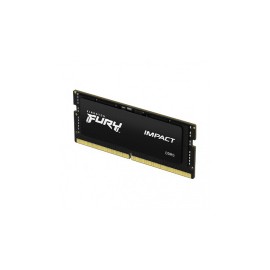 Kit Memoria RAM Kingston Fury Impact Black DDR5, 4800MHz, 16GB (2 x 8GB), Non-ECC, CL38, SO-DIMM