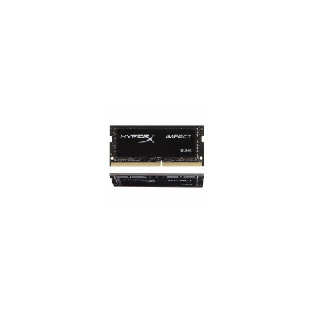 Kit Memoria RAM Kingston Fury Impact KF432S20IBK2/64 Black DDR4, 3200MHz, 64GB (2 x 32GB), CL20, SO-DIMM