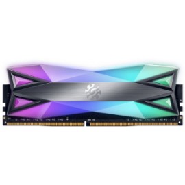 Memoria RAM XPG Spectrix D60G Tungsten Grey RGB DDR4, 4133MHz, 8GB, Non-ECC, CL19, XMP