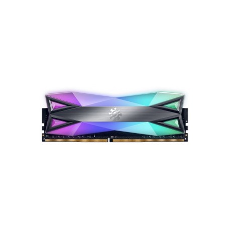 Memoria RAM XPG Spectrix D60G Tungsten Grey RGB DDR4, 4133MHz, 8GB, Non-ECC, CL19, XMP