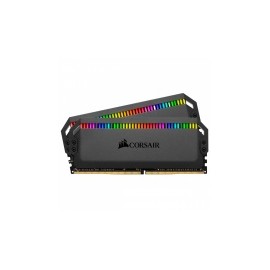 Kit Memoria RAM Corsair Dominator Platinum RGB DDR4, 3200MHz, 16GB (2 x 8GB), Non-ECC, CL16, XMP