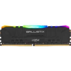 Memorias RAM Crucial Ballistix RGB DDR4, 3200MHz, 8GB, Non-ECC, CL16, XMP