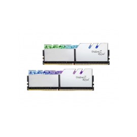 Kit Memoria RAM G.Skill Trident Z Royal Silver DDR4, 3200MHz, 32GB (2 x 16GB), Non-ECC, CL16, XMP