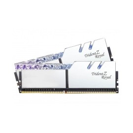 Kit Memoria RAM G.Skill Trident Z Royal DDR4 Silver, 3000MHz, 16GB (2 x 8GB), Non-ECC, CL16, XMP