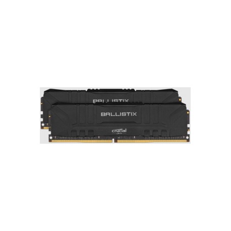 Kit Memoria RAM Crucial Ballistix Black DDR4, 2666MHz, 16GB (2 x 8GB), Non-ECC, CL16, XMP