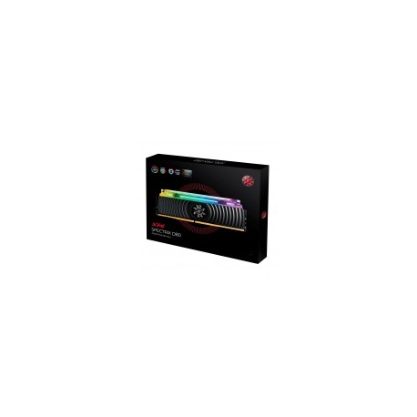 Memoria RAM XPG SPECTRIX D80 Black DDR4, 3200MHz, 16GB, CL19, XMP