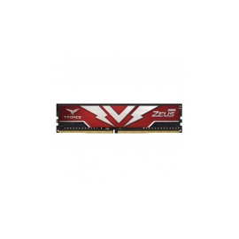 Memoria RAM Team Group T-FORCE ZEUS Red DDR4, 3200MHz, 16GB, Non-ECC, CL20