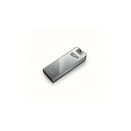 Memoria USB Silicon Power Touch T03, 64GB, USB 2.0, Plata